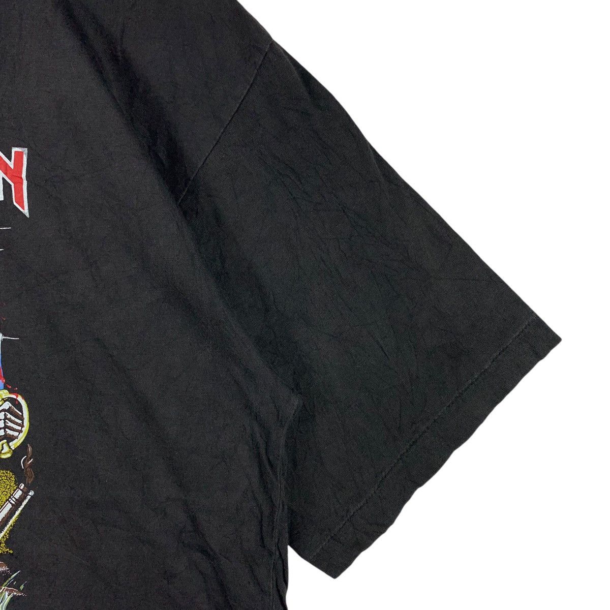 Band Tees Vintage 80s IRON MAIDEN holding limited the trooper band tee Size US M / EU 48-50 / 2 - 7 Thumbnail