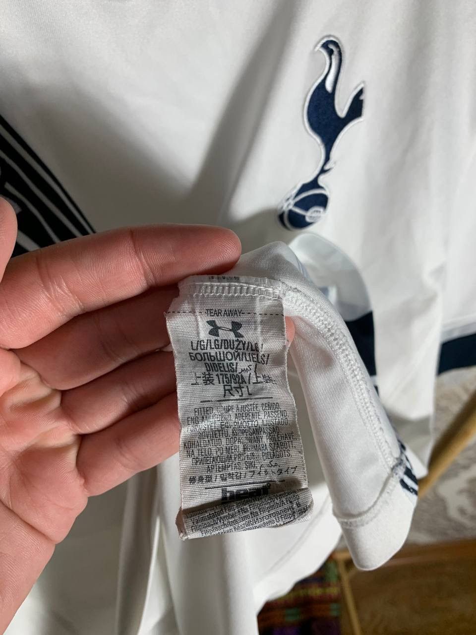 Under Armour × Vintage UNDER ARMOUR TOTTENHAM HOTSPUR ENGLAND SOCCER JERSEY RETRO Size US L / EU 52-54 / 3 - 6 Thumbnail