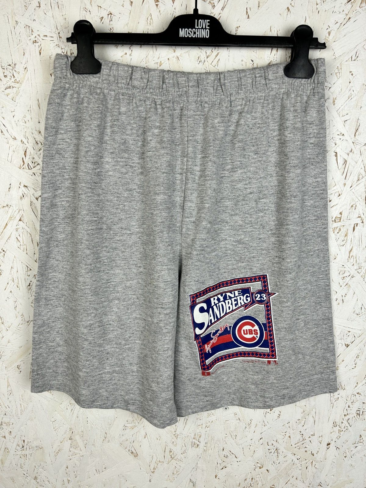 Nutmeg 90s Nutmeg 1991 MLB Ryne Sandberg #23 CUBS Baseball Shorts L Size US 34 / EU 50 - 1 Thumbnail