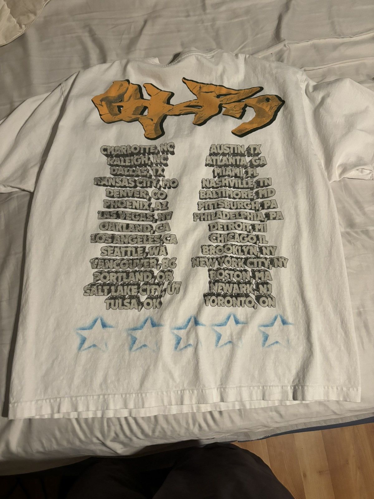 Travis Scott Utopia Circus Maximus Tour Tee Size US XL / EU 56 / 4 - 2 Thumbnail