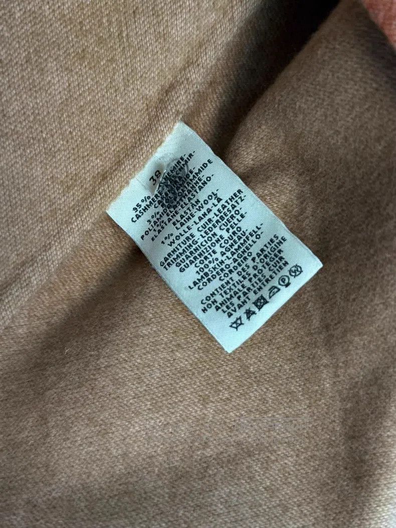 Hermes Hermes Light orange short overcoat Size XS / US 0-2 / IT 36-38 - 3 Thumbnail