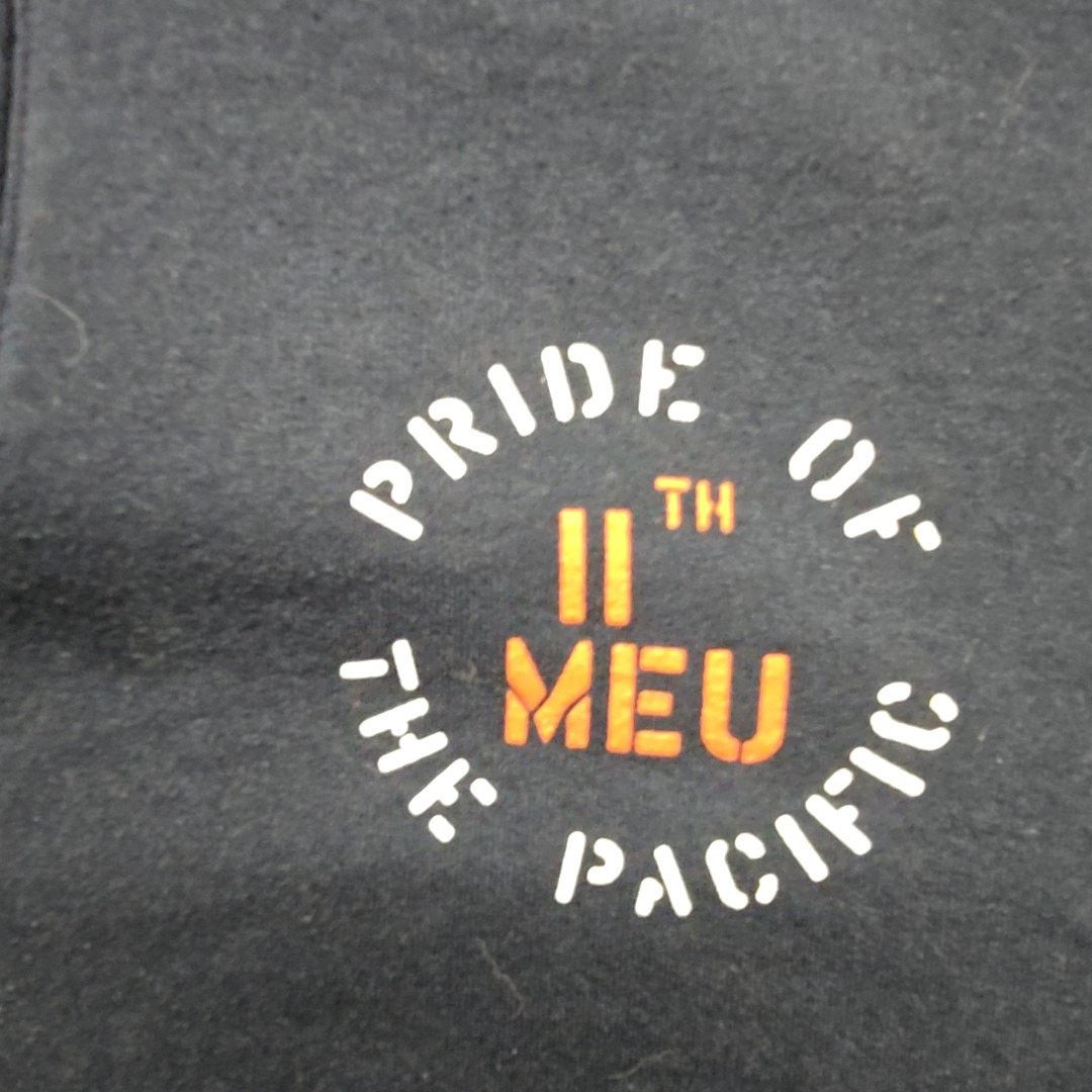 Jerzees Vintage Navy Pride of the Pacific II MEU Sweatshirt Small Size US S / EU 44-46 / 1 - 2 Thumbnail