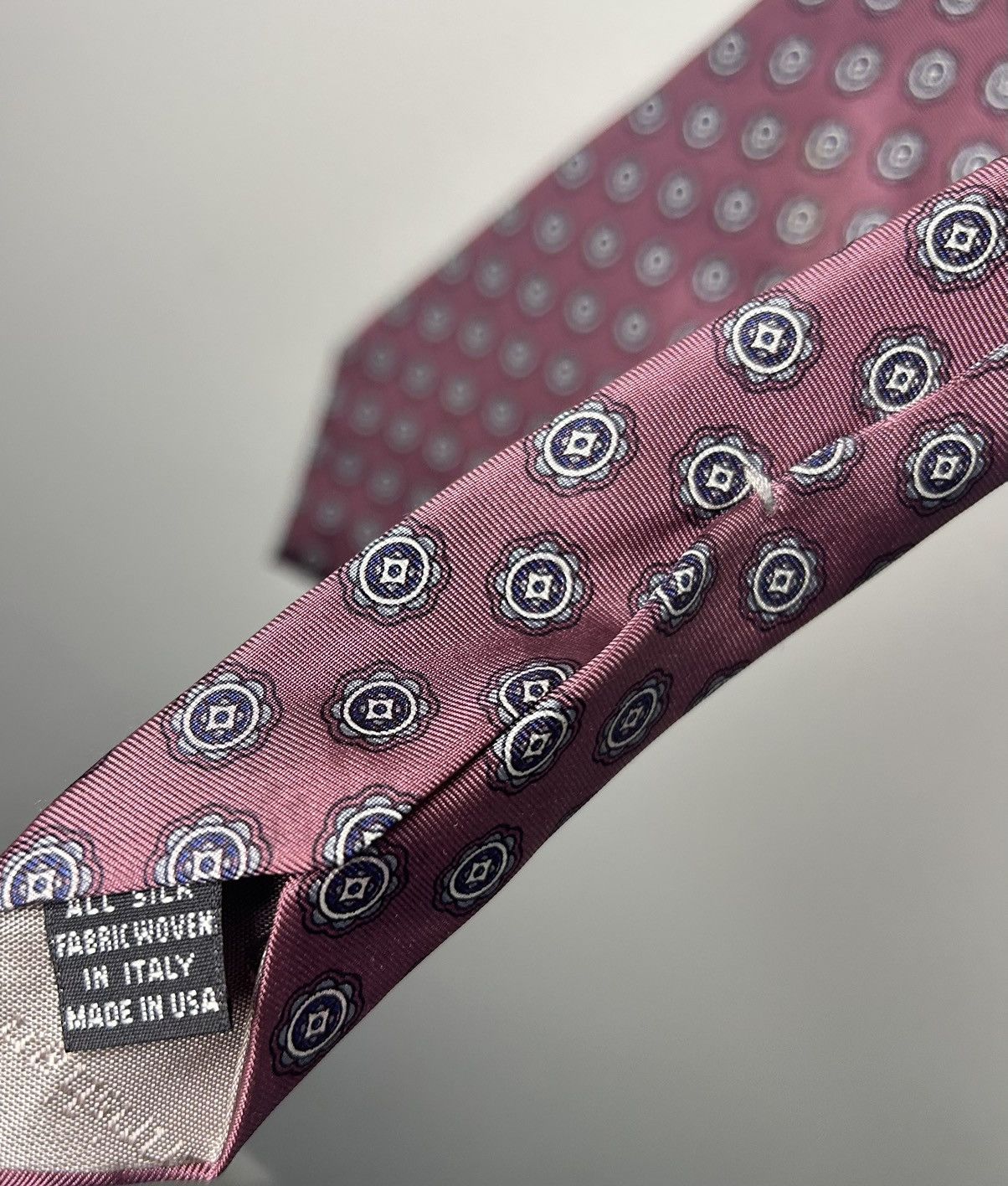 Christian Dior Monsieur VTG Christian Dior Monsieur Silk Neck Tie Geometric Size ONE SIZE - 6 Thumbnail