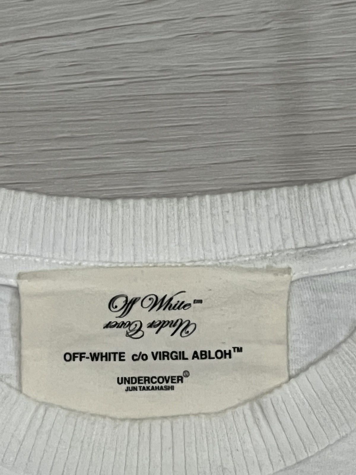 Off-White × Undercover Off white x Undercover Hand Dart Tee Size US L / EU 52-54 / 3 - 3 Thumbnail