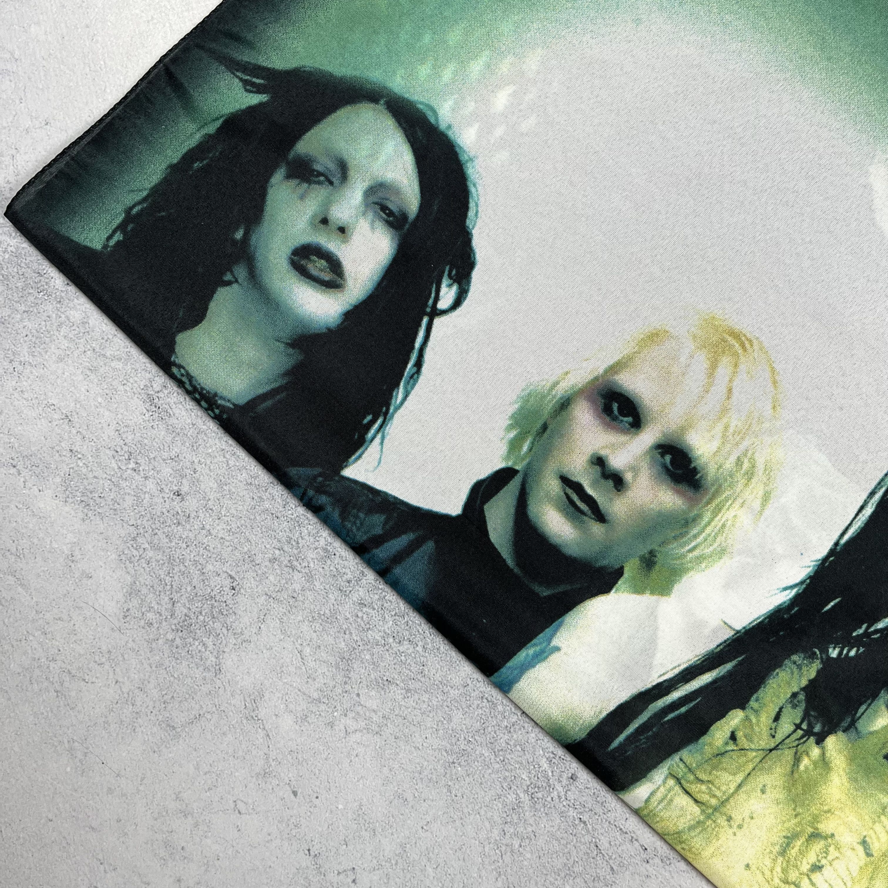 Band Tees Vintage Marilyn Manson Rock Band Poster Flag Tapestry 2001 Size ONE SIZE - 9 Thumbnail