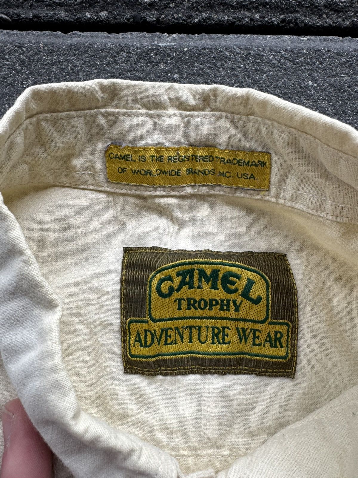 Camel × Vintage VINTAGE CAMEL BUTTON-UP Size US L / EU 52-54 / 3 - 6 Thumbnail