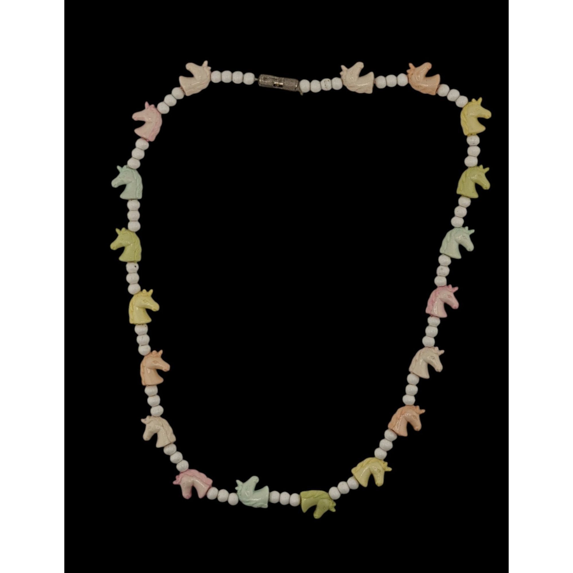 Other Pastel Unicorn Kidcore Beaded Necklace Size ONE SIZE - 4 Thumbnail