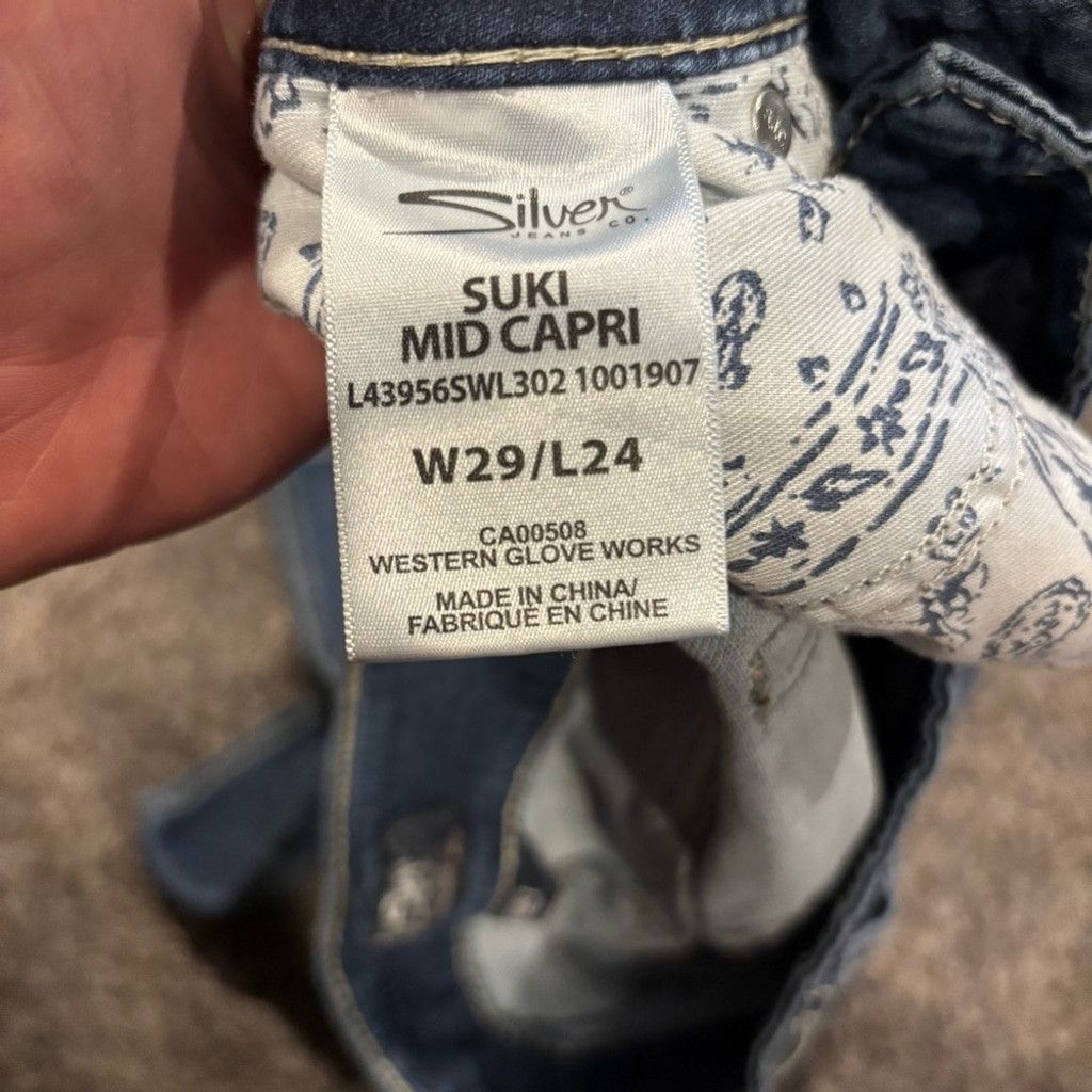 Silver Jeans Co. Women’s Silver Suki Jeans Size 29" - 6 Thumbnail