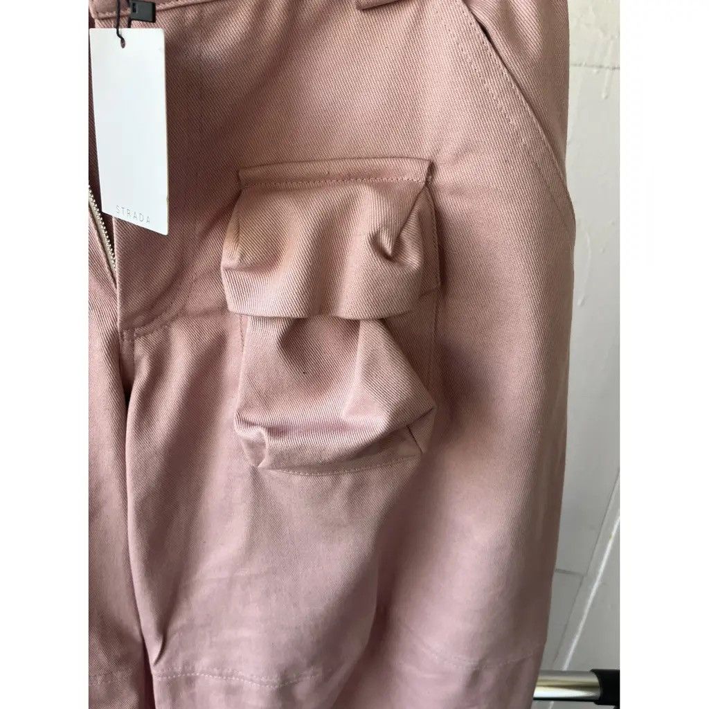 Other Collina Strada Exclusive Pink Garden Cargo Pants Size US 32 / EU 48 - 5 Thumbnail