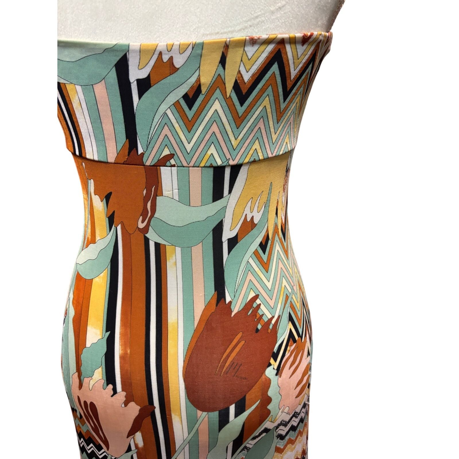 Missoni M Missoni Strapless Halter Maxi Evening Gown Size 6 Size M / US 6-8 / IT 42-44 - 12 Thumbnail