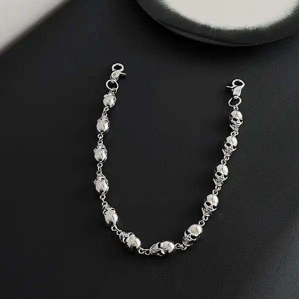 Jewelry Hirohata x Ryoko Skull Chain Wallet Size ONE SIZE - 2 Thumbnail