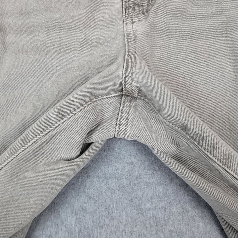Madewell Madewell 32x26 Perfect Vintage Gray Back Pocket Distressed Size 32" / US 10 / IT 46 - 4 Thumbnail