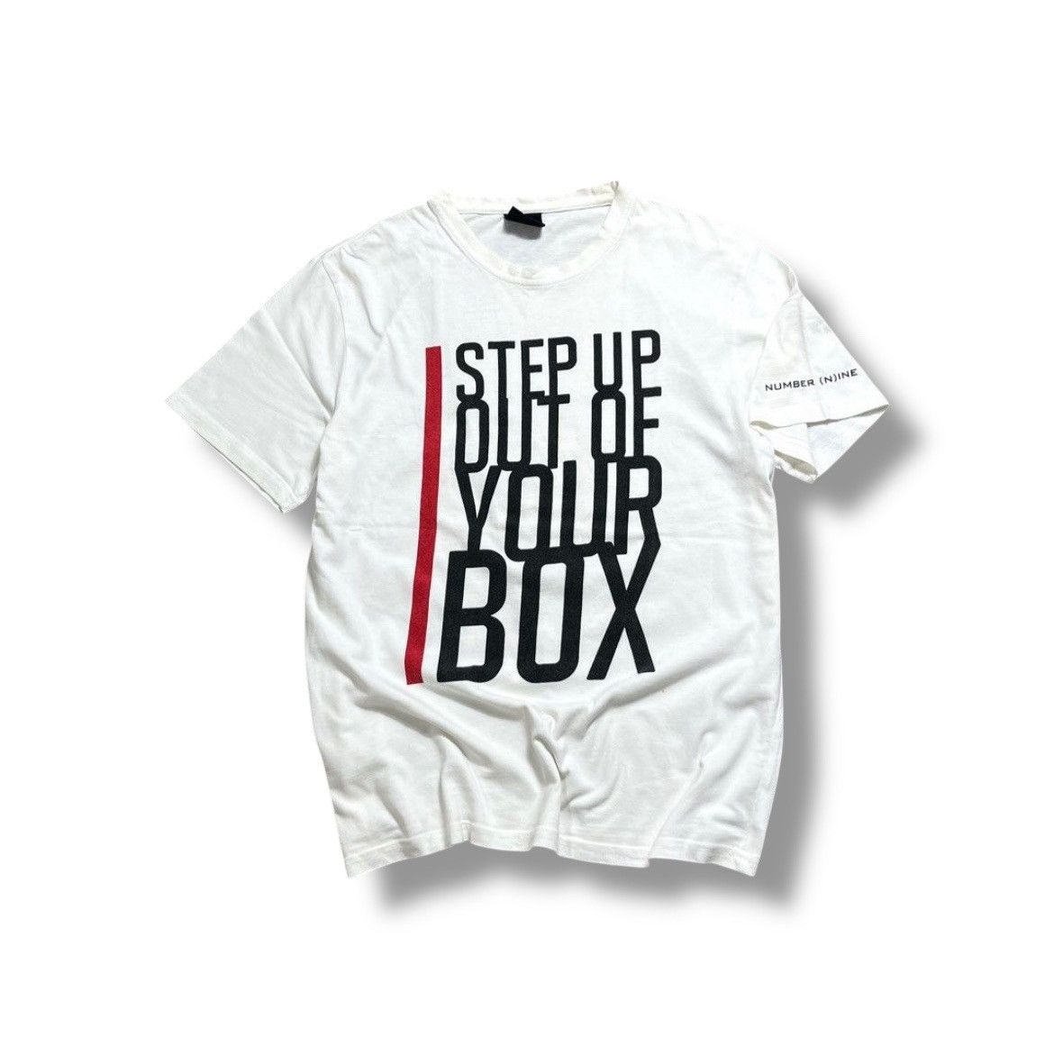 Number (N)ine Number Nine Step Up Out of Your box T shirt Size US L / EU 52-54 / 3 - 1 Thumbnail