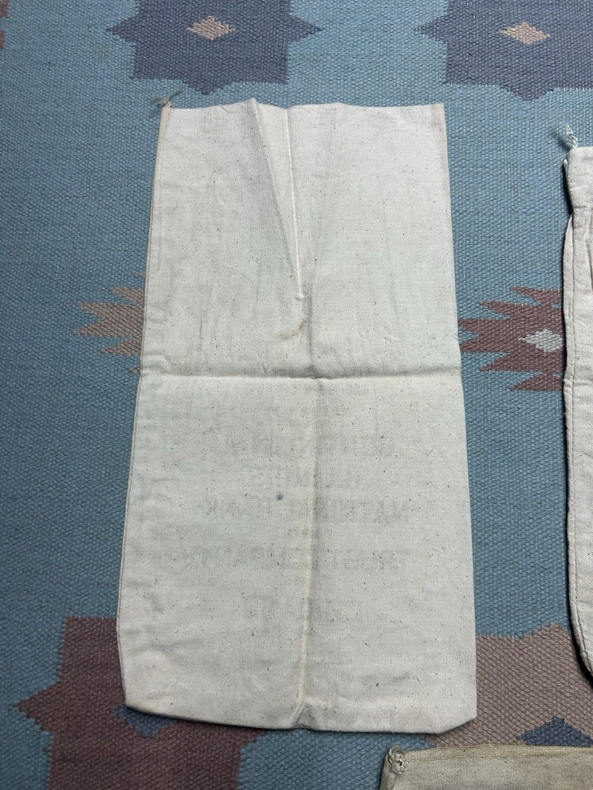 Vintage Lot of 3 Vtg canvas bank money bag Illinois bank of Chicago Size ONE SIZE - 9 Thumbnail
