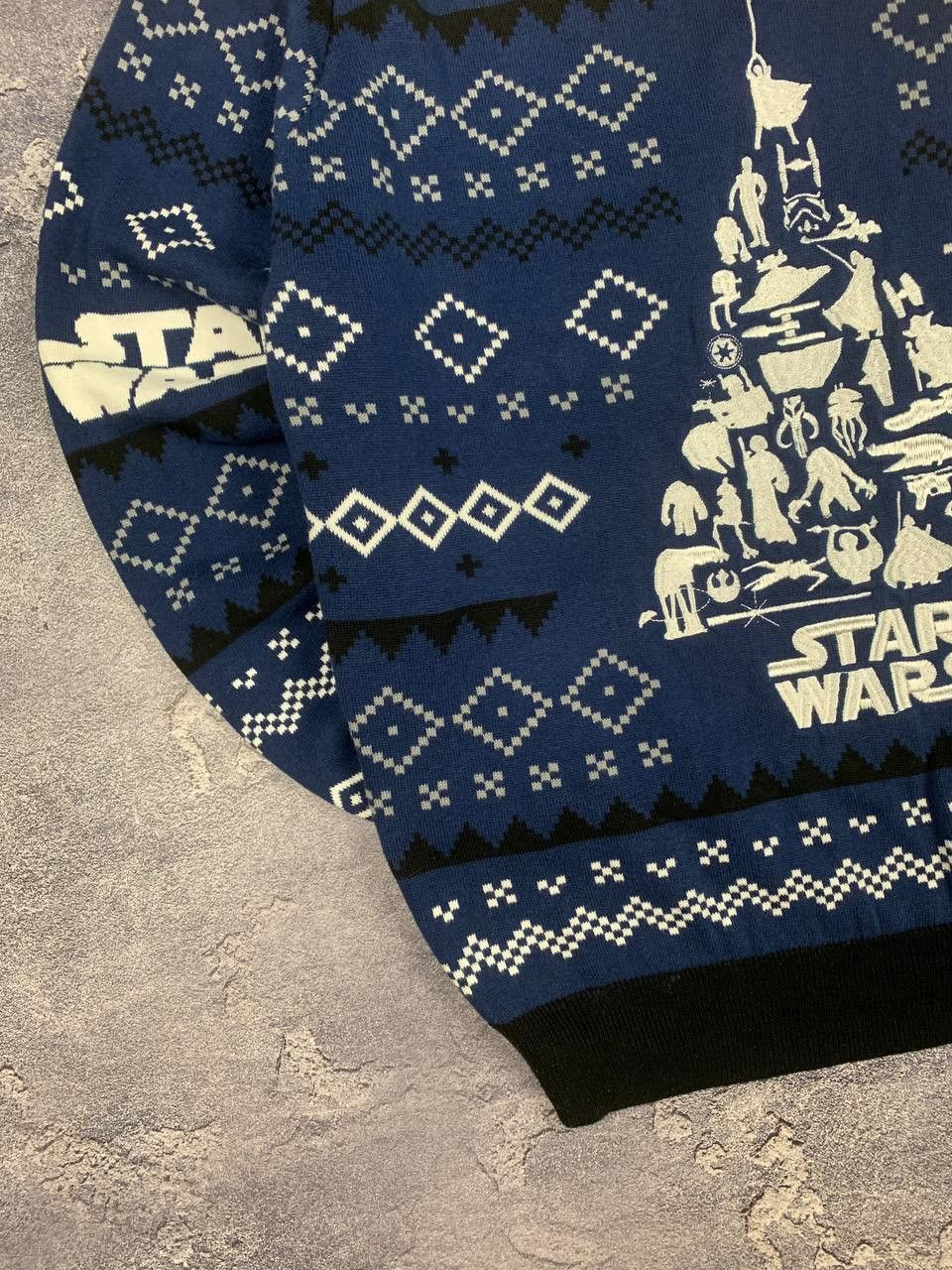 Star Wars Star Wars Blue Holiday Sweater Size L – Cotton – Classic Size US L / EU 52-54 / 3 - 4 Thumbnail