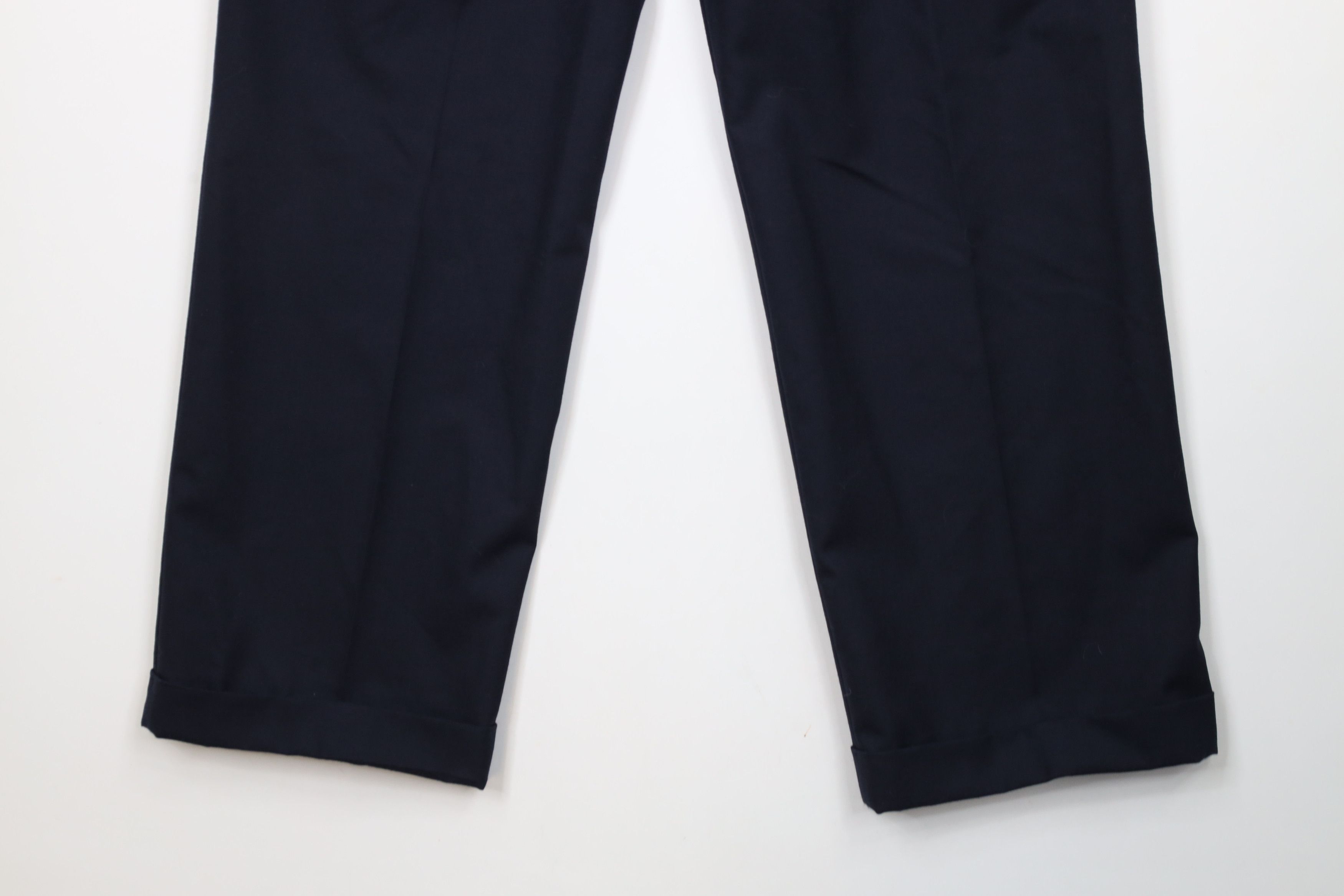 Vintage Vintage 90s Streetwear Pleated Worsted Wool Wide Leg Pants Size US 34 / EU 50 - 13 Thumbnail