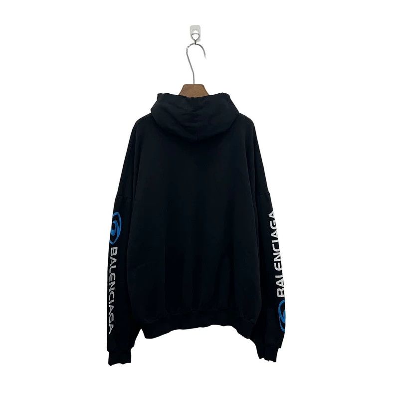 Balenciaga Balenciaga Printed logo hoodie on front Size US S / EU 44-46 / 1 - 3 Thumbnail