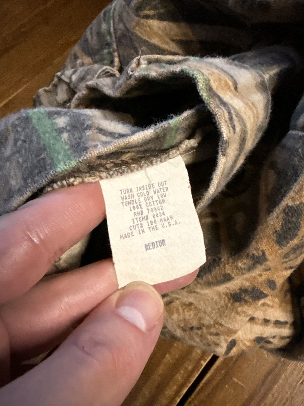 Mossy Oaks Vintage 90s Mossy Oak Real Tree Cano Cargo Pants Size US 34 / EU 50 - 2 Thumbnail