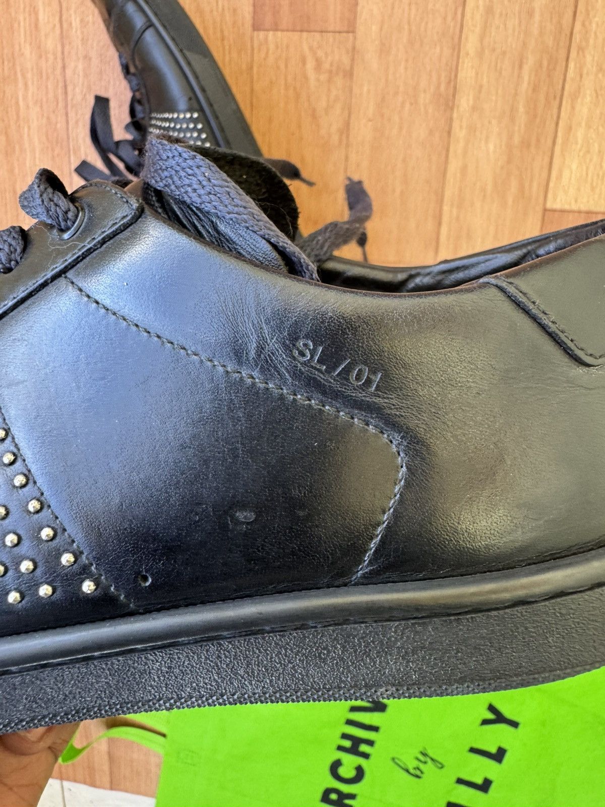 Saint Laurent Paris Saint Laurent SL/01 Studded Sneakers Size US 7.5 / EU 40-41 - 14 Thumbnail