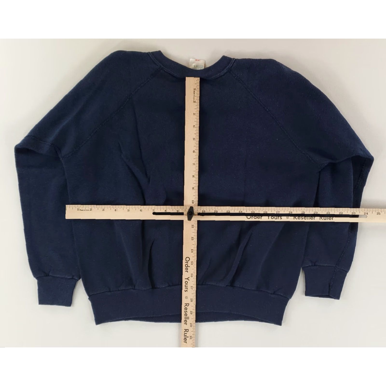Vintage VINTAGE Kansas City Royals Sweatshirt 80s 1985 World Series Blue Mens L Shrunk Shirt Size US M / EU 48-50 / 2 - 8 Thumbnail