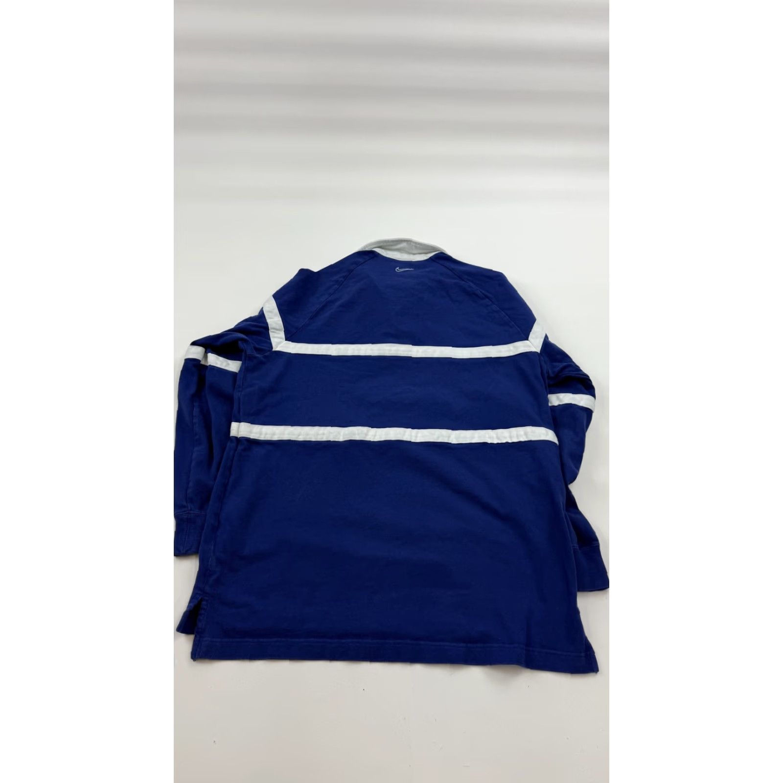 【m a a a1208】 Nike Stripe Rugby Supreme Nike Stripe Rugby Black - KuzKicks