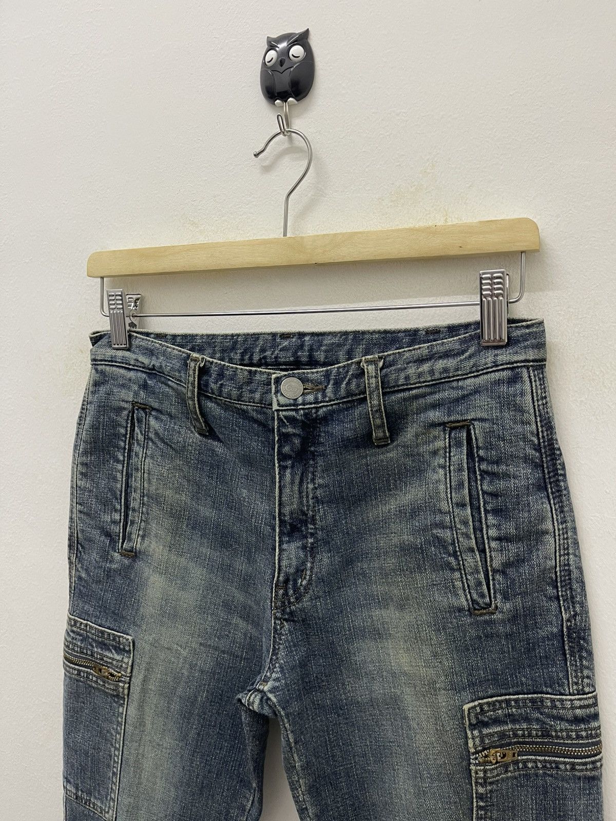 Global Work Vintage GLOBAL WORK Japanese Flare ifsixwasnine LGB Style Size US 27 - 10 Thumbnail