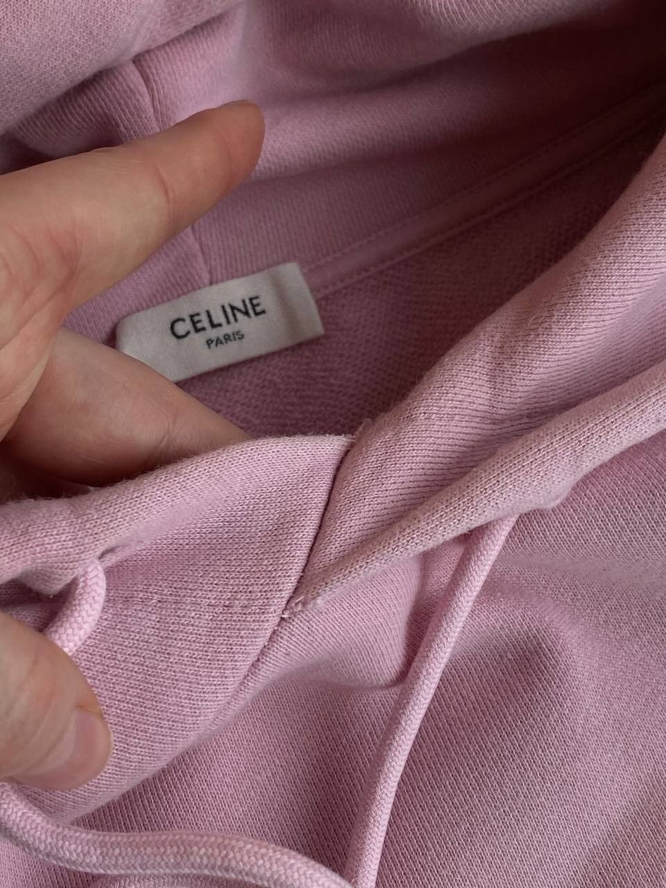 Celine Celine Pink Cotton Hoodie Size US XS / EU 42 / 0 - 4 Thumbnail