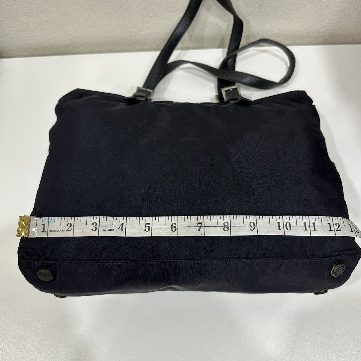 Prada PRADA NYLON TOTE BAG IN DARK BLUE Size ONE SIZE - 11 Thumbnail