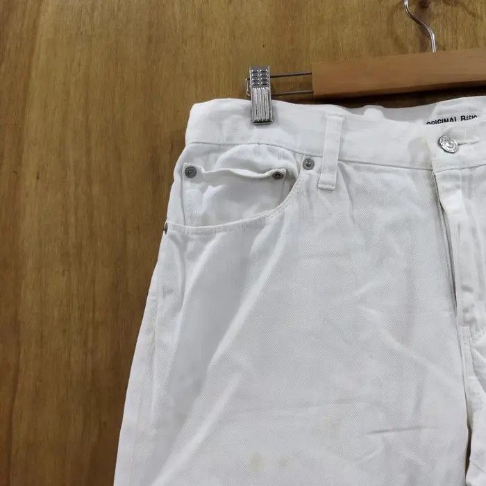 Japanese Brand × Uniqlo UNIQLO FADED WHITE YELLOW JEANS PANTS Size US 33 - 4 Thumbnail