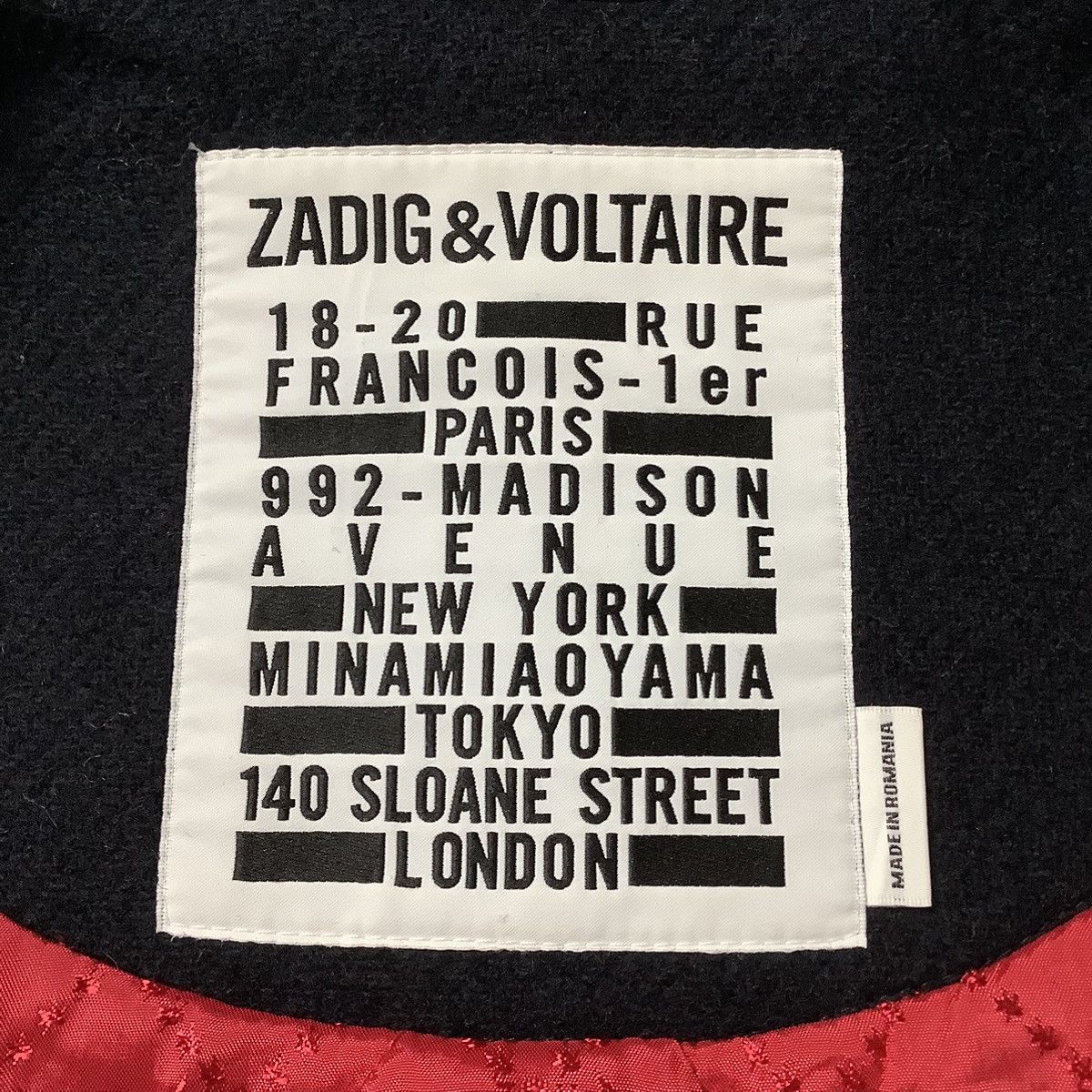 Zadig & Voltaire Zadig & Voltaire Multipocket Bondage Jacket Size US S / EU 44-46 / 1 - 8 Thumbnail