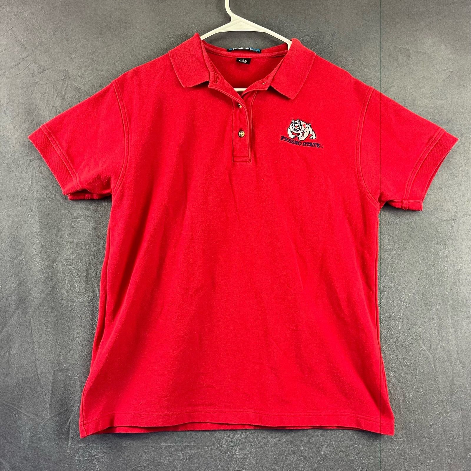 Other Vintage Tri-Mountain Men’s Large Fresno State Polo Bulldogs Size US L / EU 52-54 / 3 - 1 Thumbnail