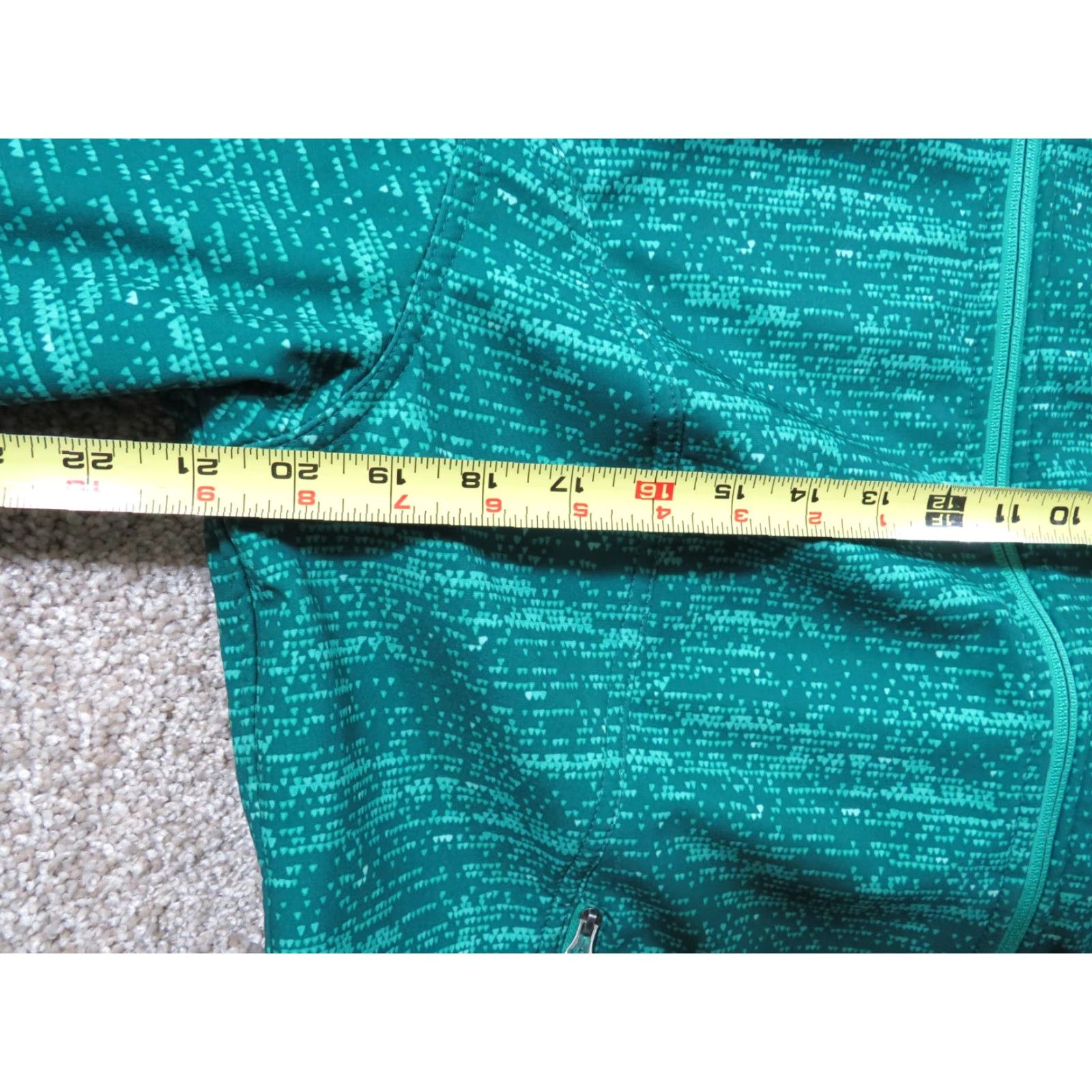 Eddie Bauer Eddie Bauer Jacket Women's XL Green Patterned Voyager Flexion Heather Zipper All Seasons Lining Polyester Regular Size XL / US 12-14 / IT 48-50 - 7 Thumbnail