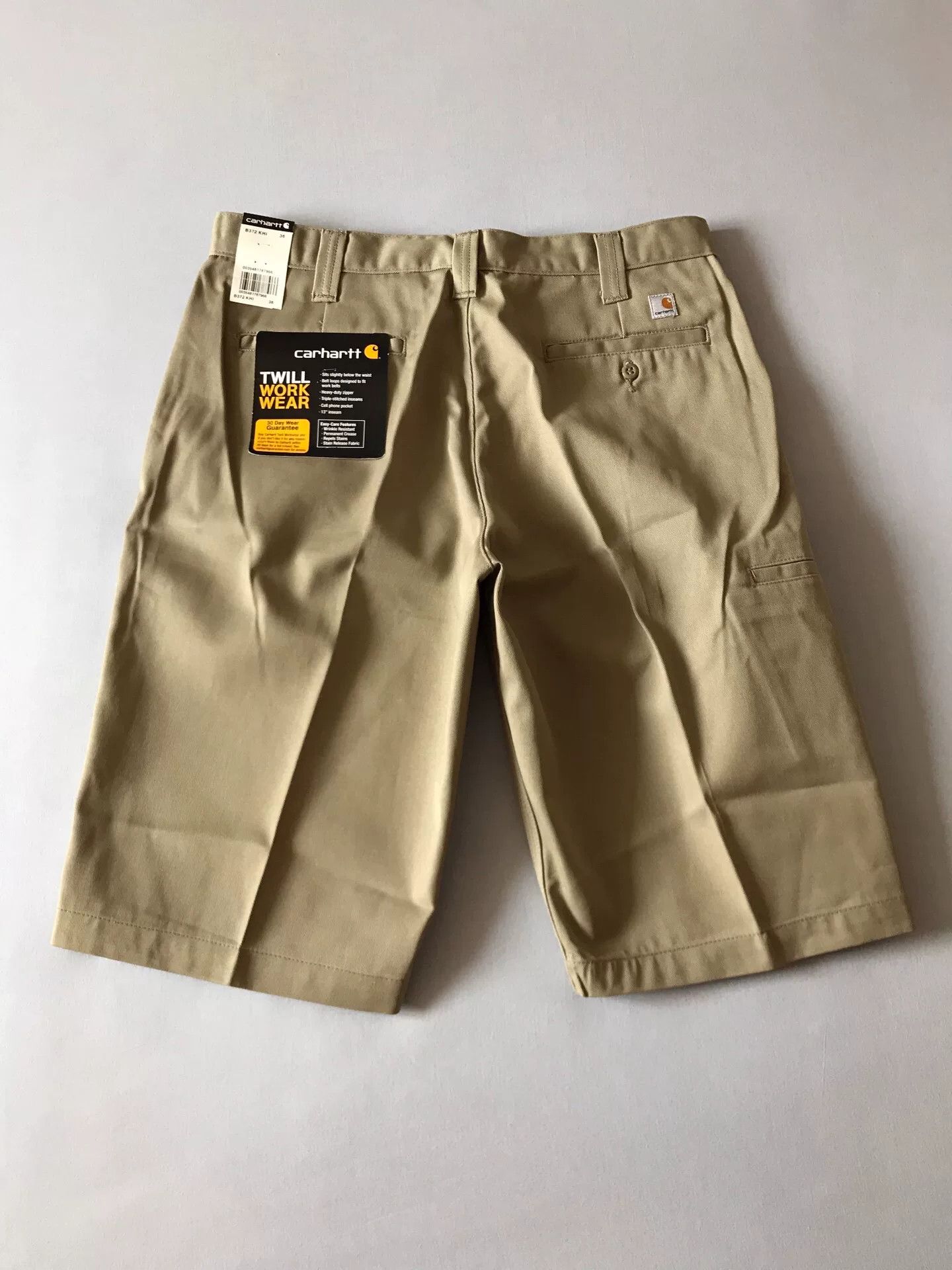 Carhartt Carhartt B372 Khaki Work Shorts W36 Size US 36 / EU 52 - 1 Thumbnail