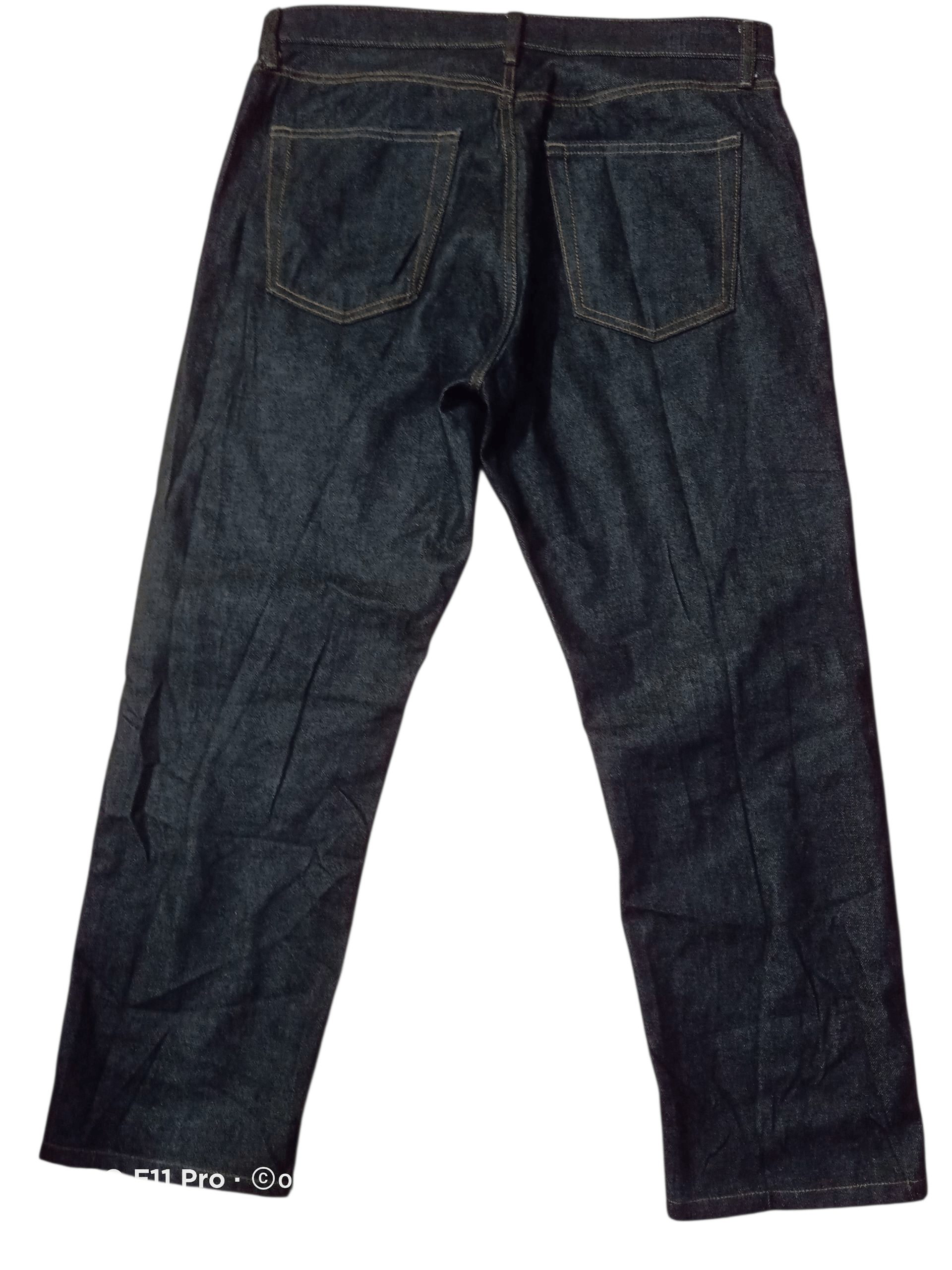 Uniqlo 💥Uniqlo Selvedge Plain 35X38 Straight Cut 💥 Size US 35 - 1 Thumbnail