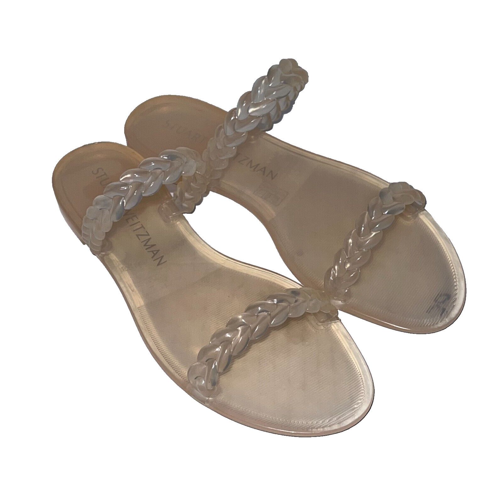 Stuart Weitzman STUART WEITZMAN Braided Sawyer Round Toe Slip On Sandals 8 B Size US 8 / IT 38 - 3 Thumbnail