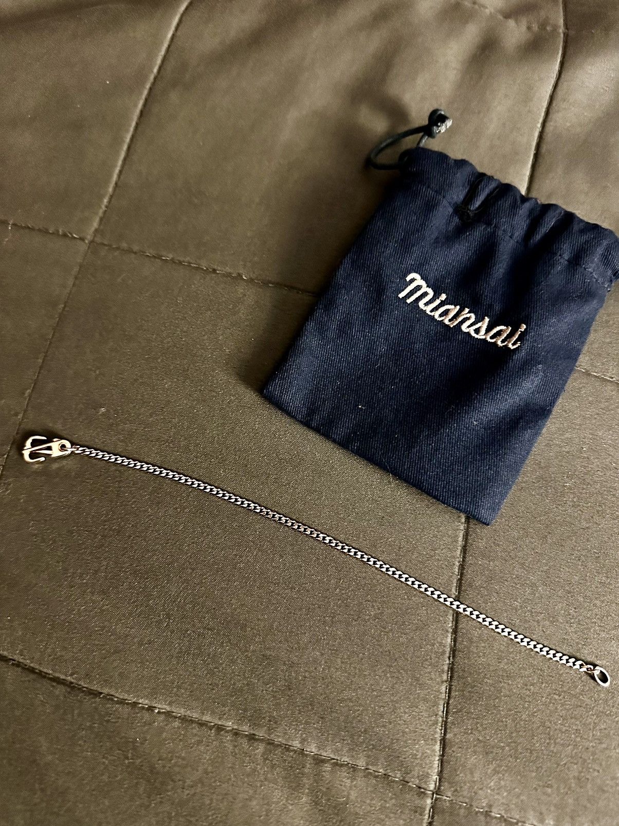 image of Miansai Bracelet in Silver, Men's