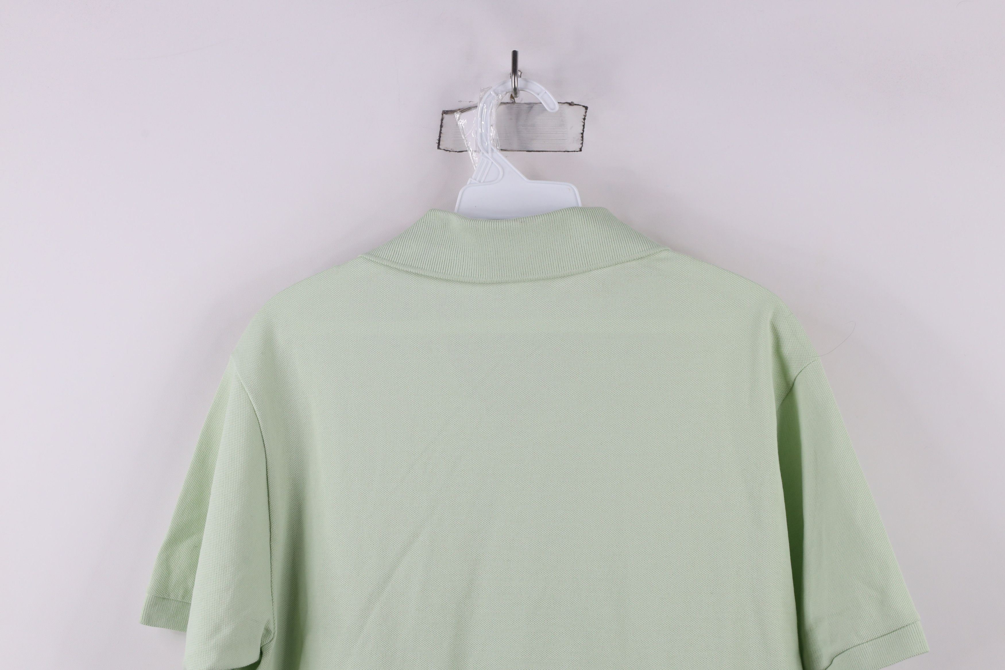 Lacoste × Vintage Lacoste Classic Fit Croc Logo Pique Cotton Polo Shirt Green Size US M / EU 48-50 / 2 - 10 Thumbnail