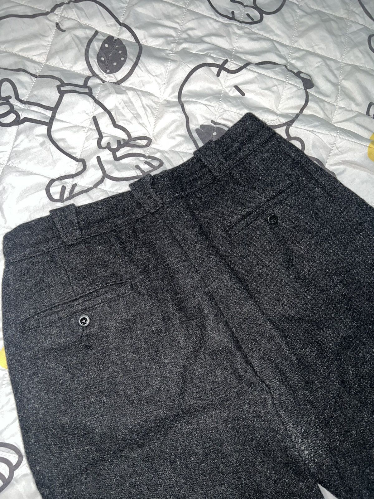 RRL Ralph Lauren 1990s Double RL - Wool Blend Pleated Shorts Size US 32 / EU 48 - 4 Thumbnail
