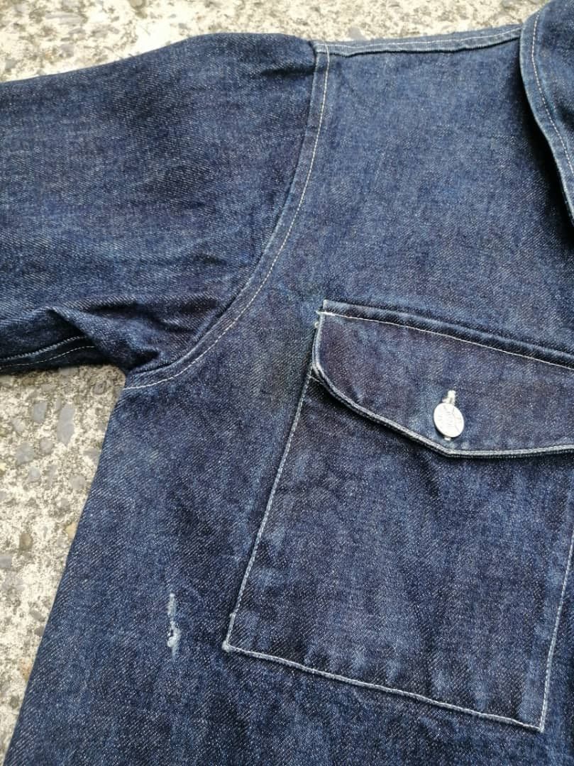 agnes b. Agnes B. Homme Denim Jacket Size US S / EU 44-46 / 1 - 6 Thumbnail