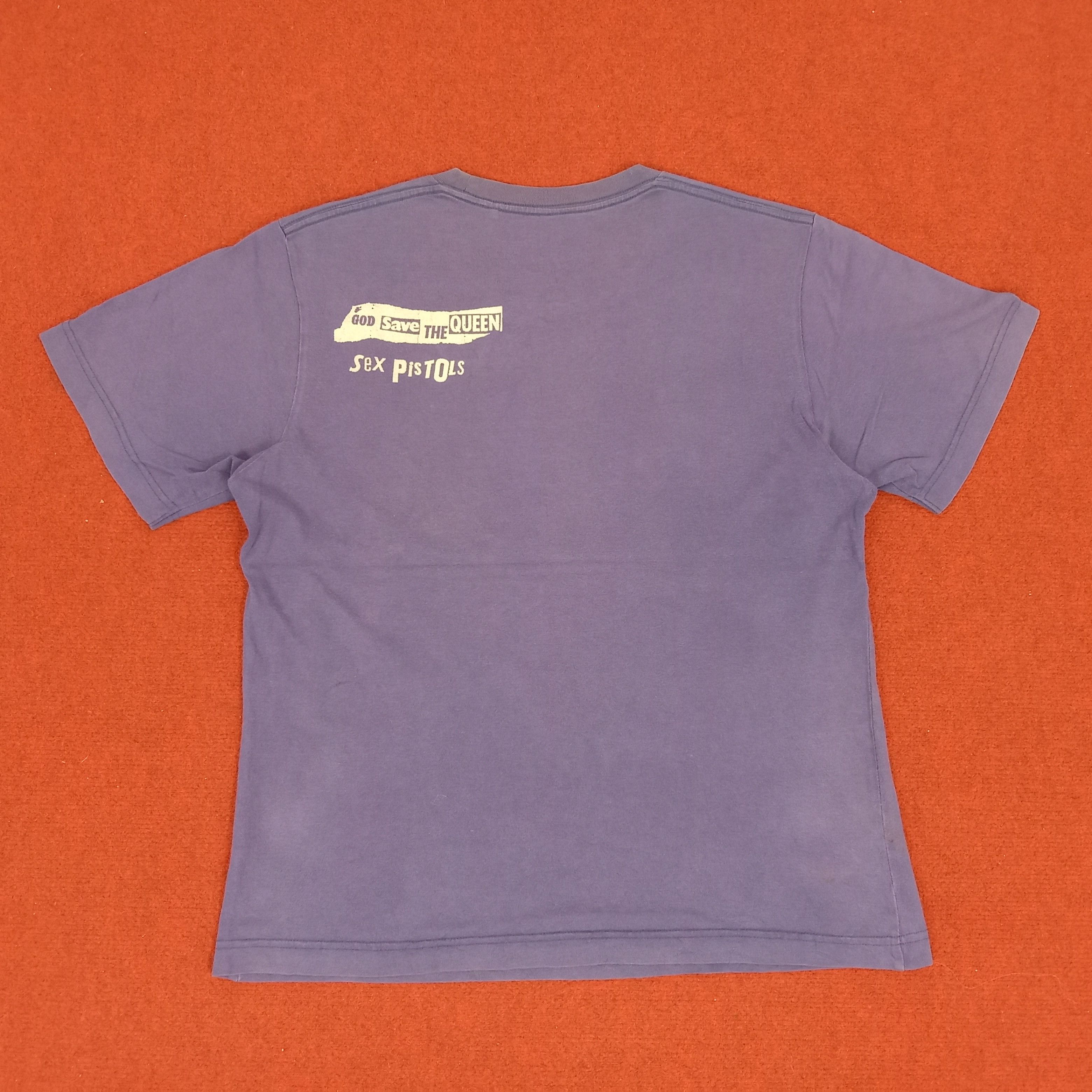 Band Tees × Japanese Brand Sex Pistol X Japanese Brand Streetwear Style Tshirt Size US L / EU 52-54 / 3 - 3 Thumbnail