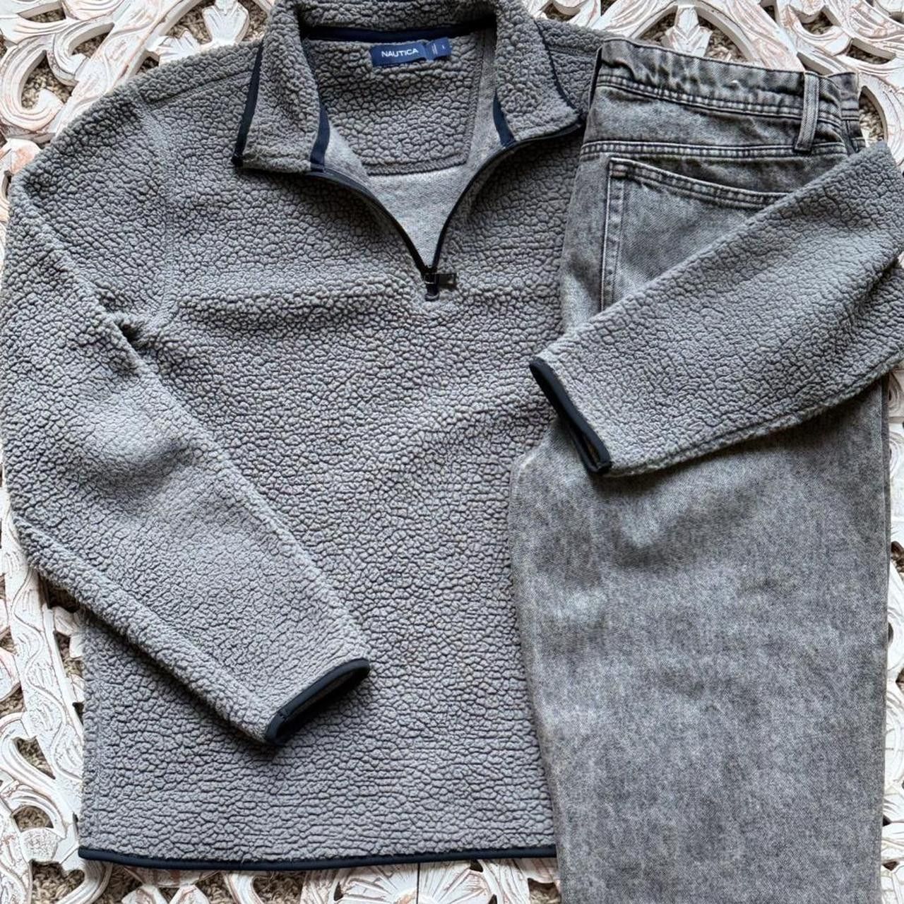 Nautica This Nautica Men’s 1/4-Zip Sherpa Pullover Size US L / EU 52-54 / 3 - 1 Thumbnail