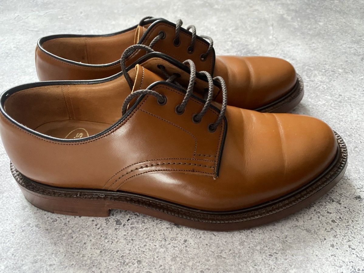Church's Custom Grade Derby Shoes Leather Anglesey England
