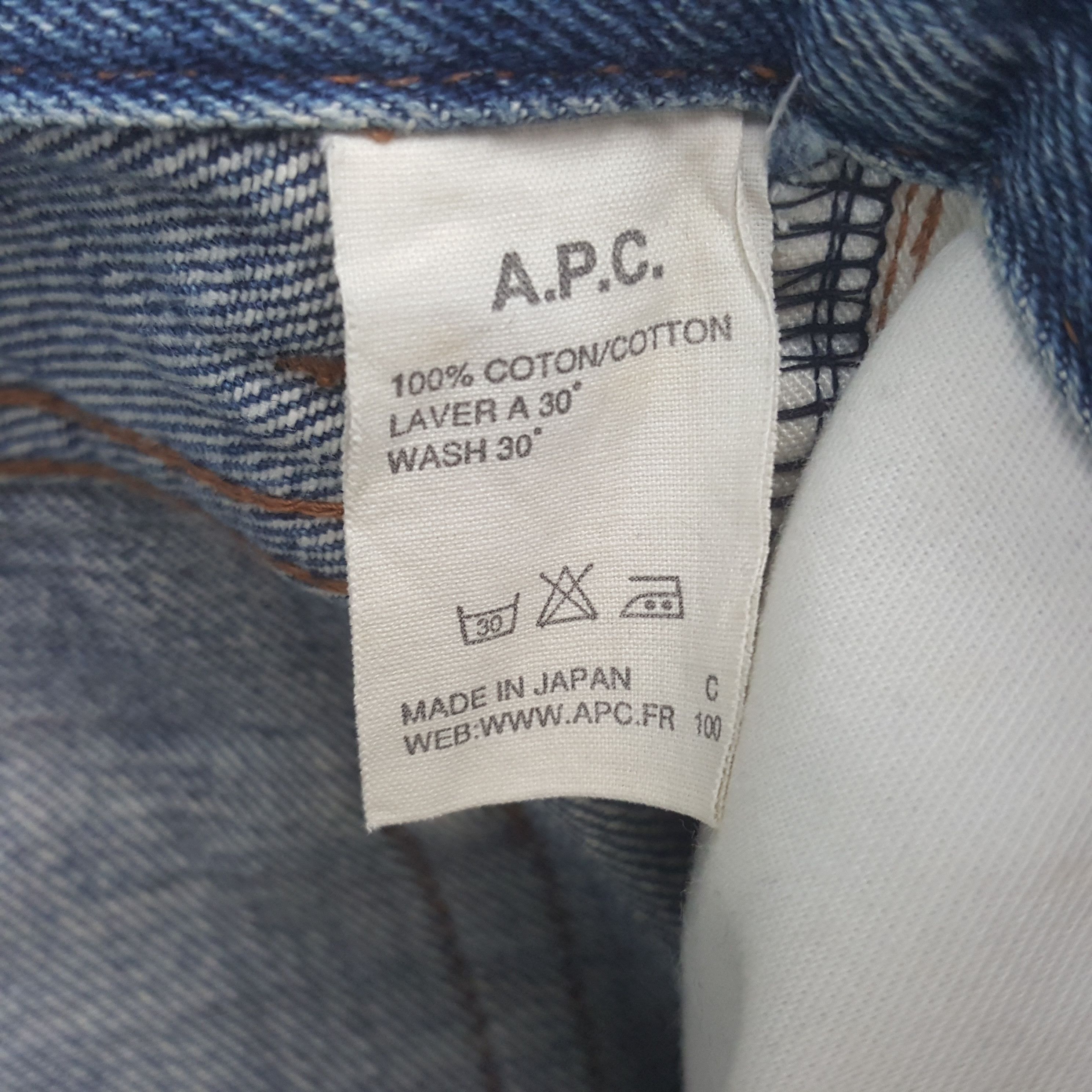 A.P.C. Vintage A.P.C Selvedge Denim Jeans Size US 31 - 15 Thumbnail