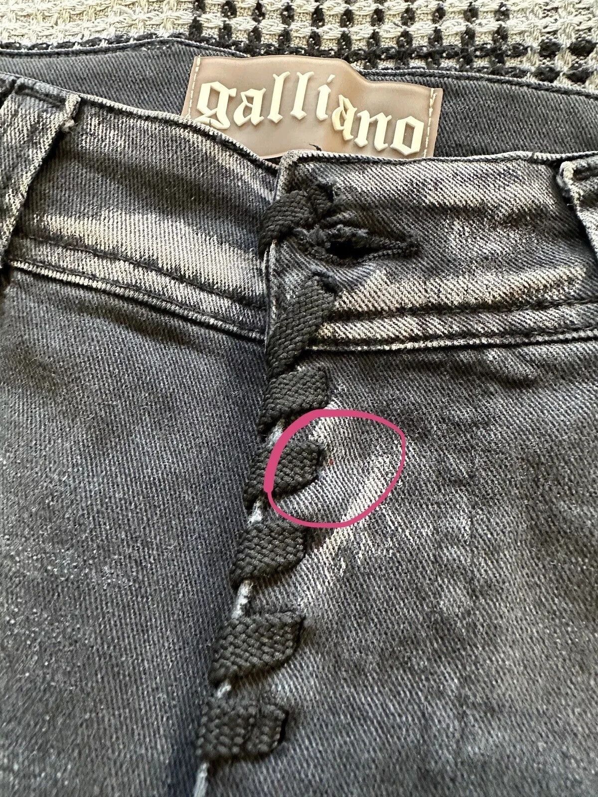 John Galliano John Galliano Denim Women Grey Short Shorts y2k Size 25 39 Size 25" / US 0 / IT 36 - 2 Thumbnail