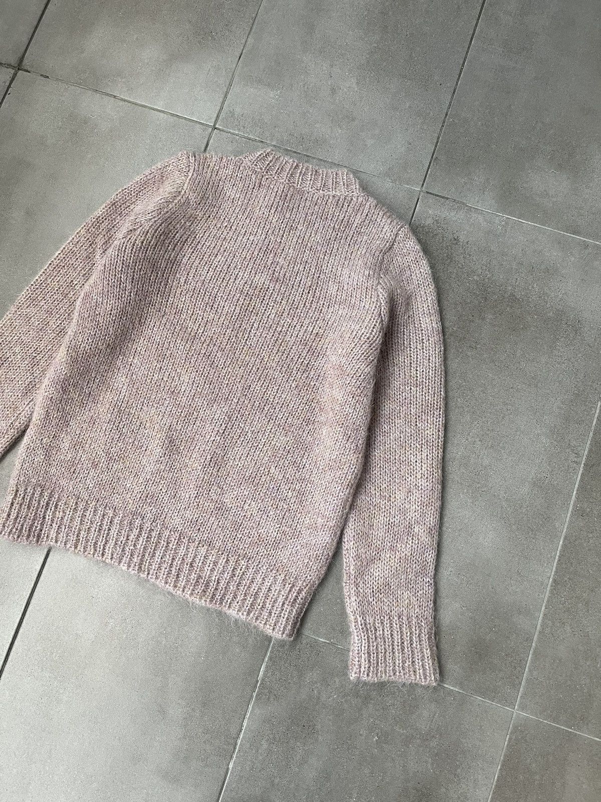 Raf Simons !DS! AW22/23 Raf Simons Roundneck Pink Mohair Sweater Size US S / EU 44-46 / 1 - 13 Thumbnail