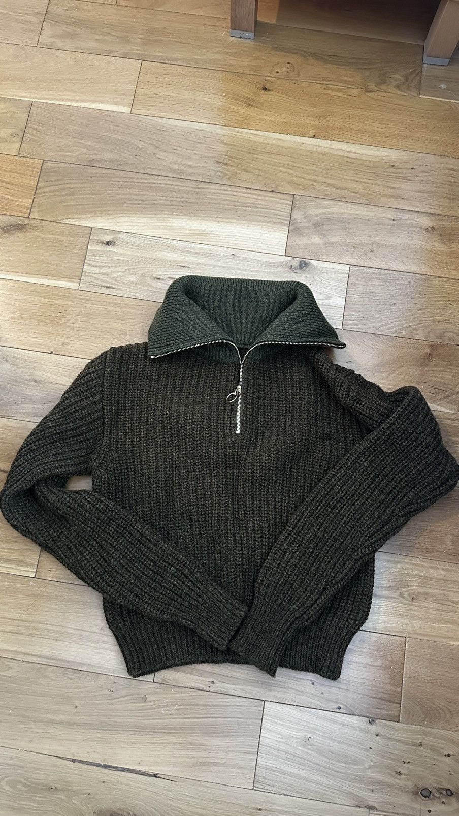 Kapital Kapital Wool Ribbed Zip Up Pullover Size US S / EU 44-46 / 1 - 1 Thumbnail