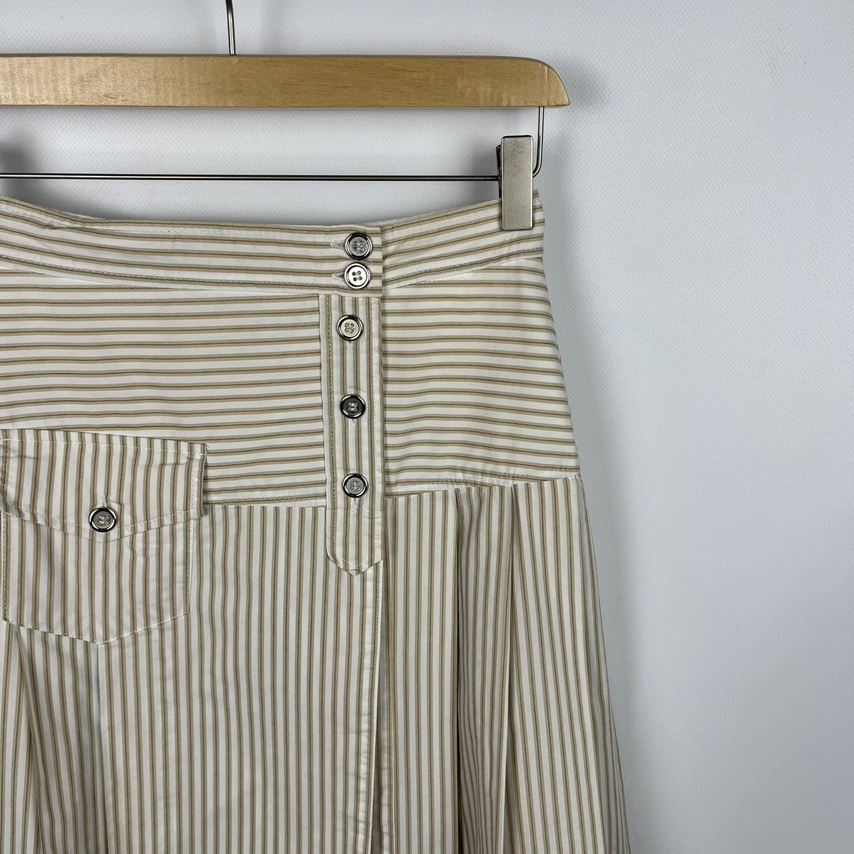 Dolce & Gabbana Ladies Dolce & Gabbana Y2K Stripped Midi Skirt Size 28" / US 6 / IT 42 - 2 Thumbnail