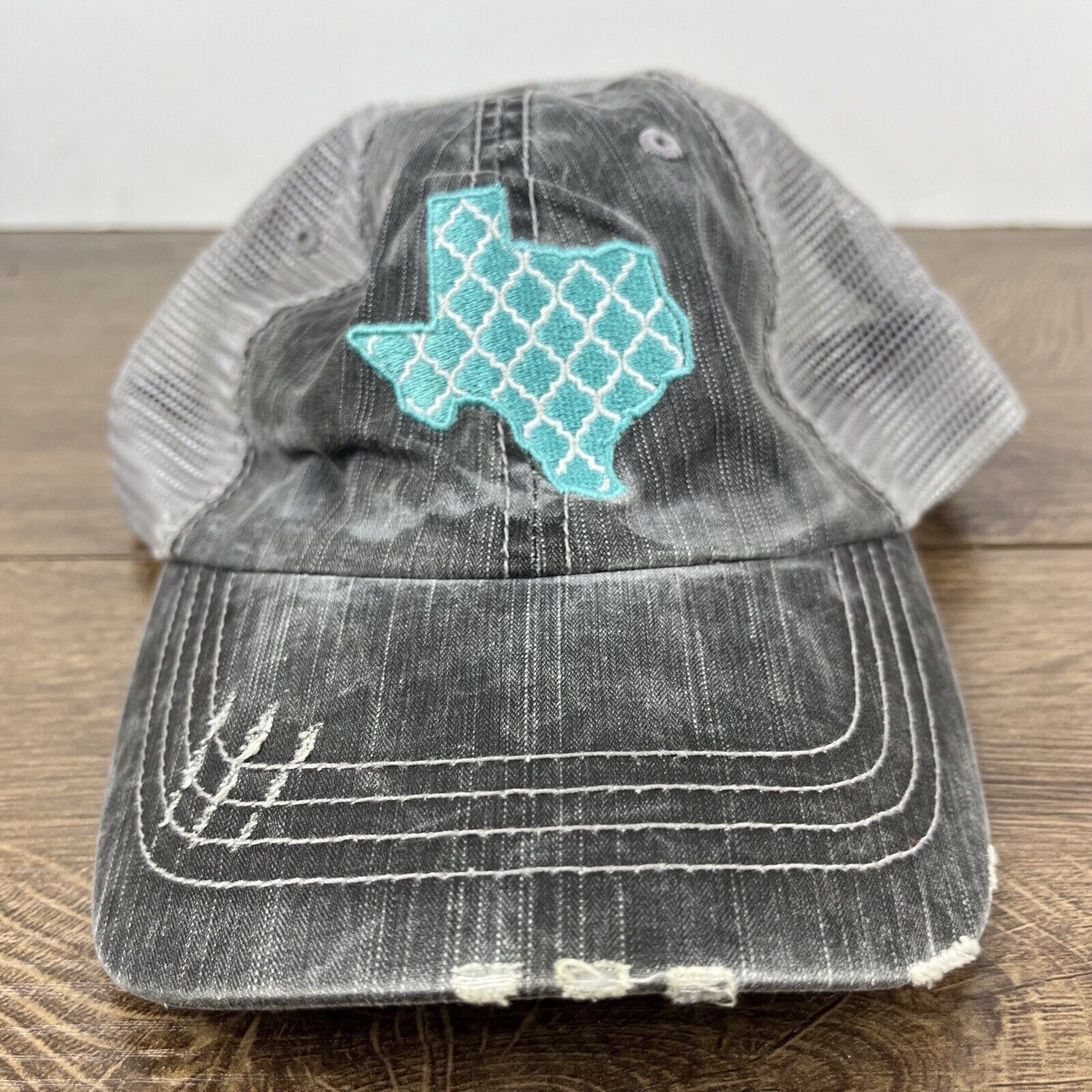 Other Texas Hat Texas State Shape Hat Gray Adjustable Hat Gray Adu Size ONE SIZE - 6 Thumbnail