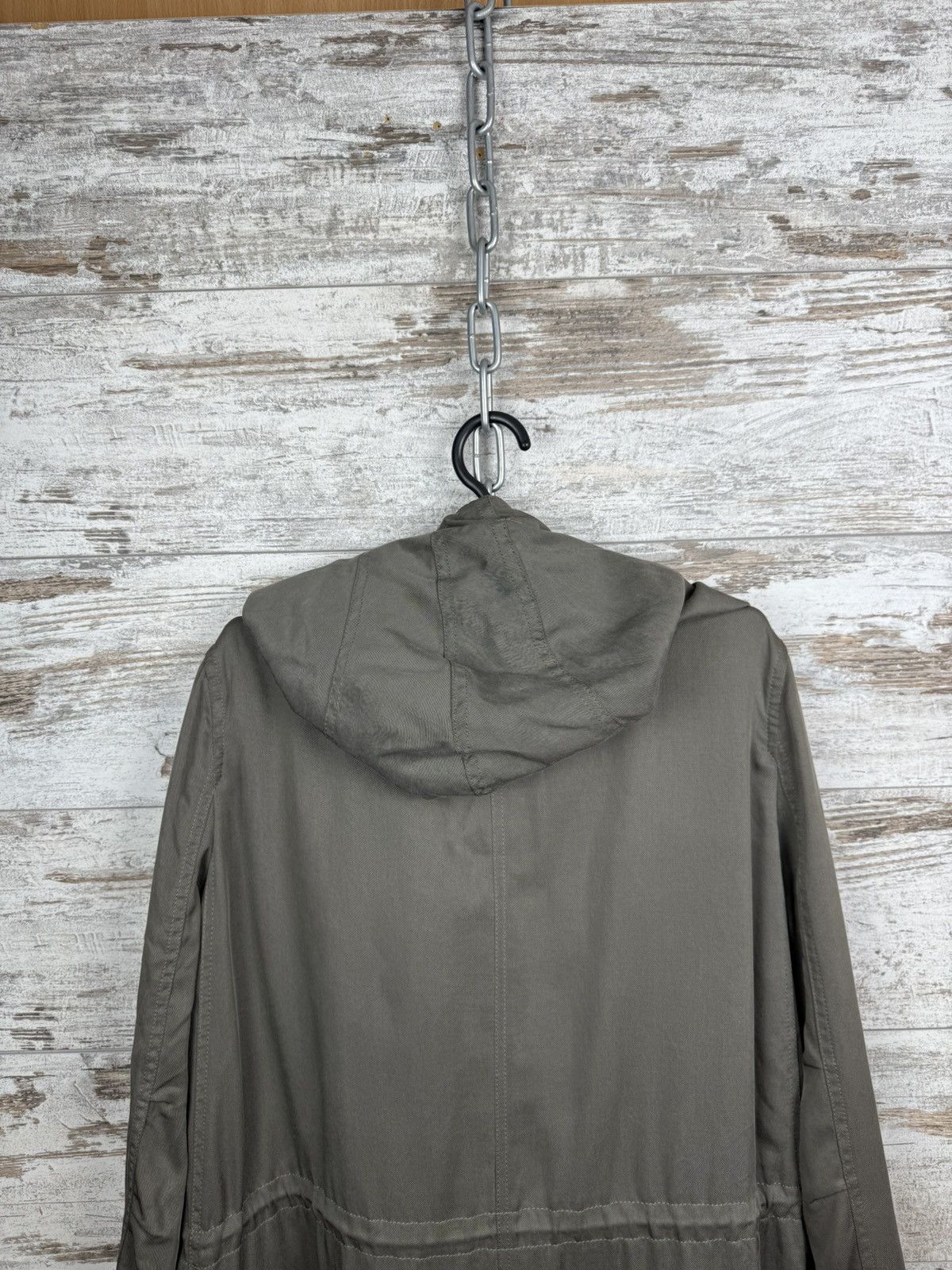 Allsaints Vintage ALLSAINTS PORTERE KHAKI PARKA COAT Japanese Y2K Size L / US 10 / IT 46 - 14 Thumbnail