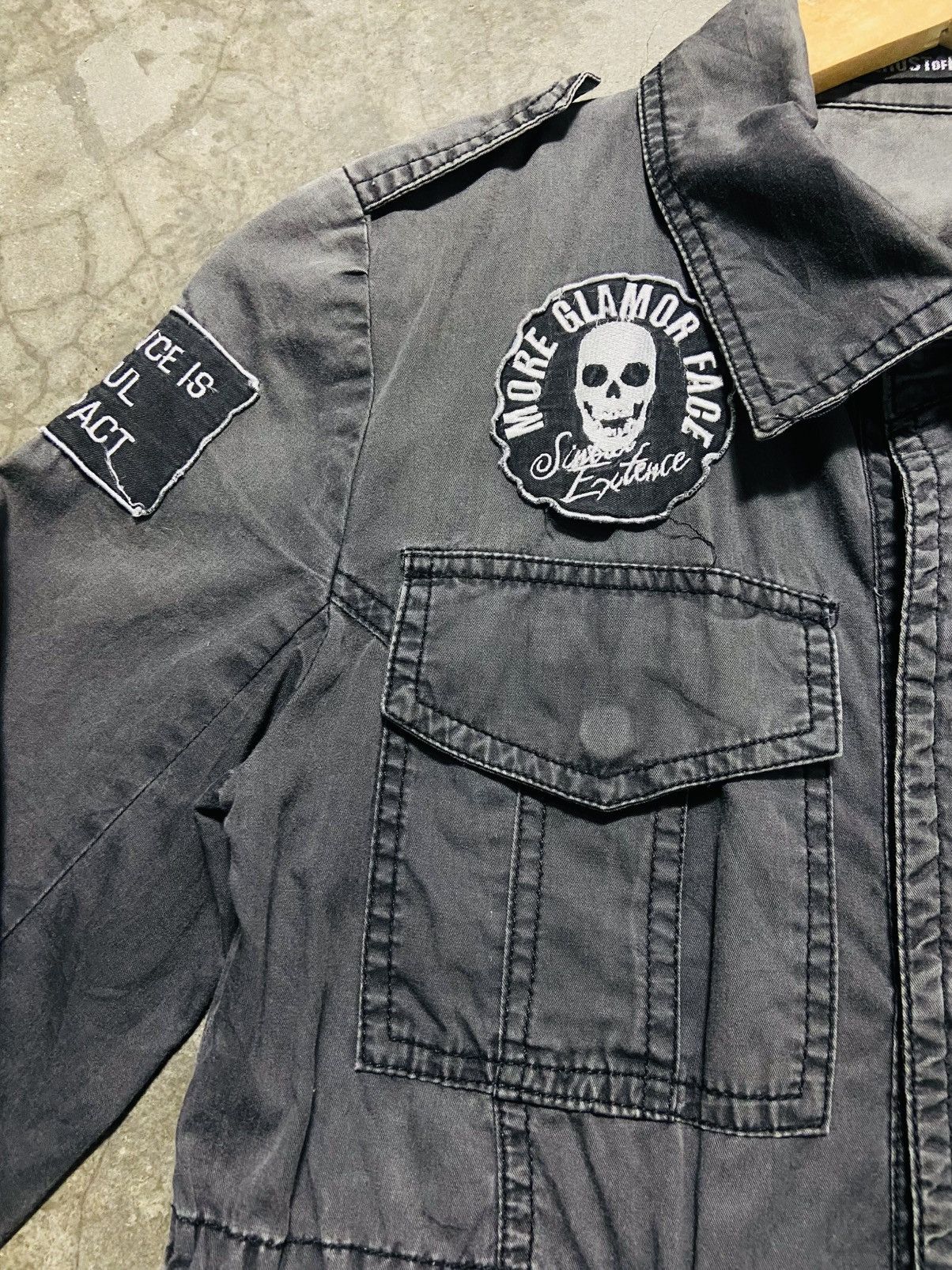 Hysteric Glamour Ghost of Harlem Snap Button Jacket Size S / US 4 / IT 40 - 7 Thumbnail